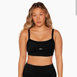 SPORTBODY® SCOOP BRA - ONYX